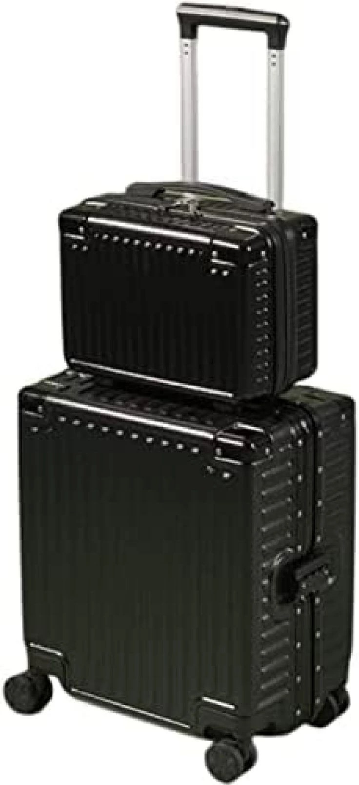 スーツケース 親子セット 機内持込 スーツケース 軽量 静音 キャリーケース キャリーバッグ 多機能 パソコン収納 ビジネス 旅行 大容量 耐衝撃 おしゃれ シンプル 15,833円