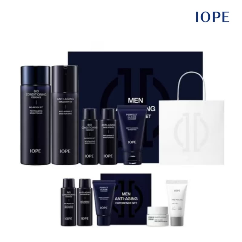 メンズスキンケアメンズバイオ2種セット( エッセンス145ml + エマルジョン 120ml) 韓国 メンズスキンケア For Man (11個 ギフト)