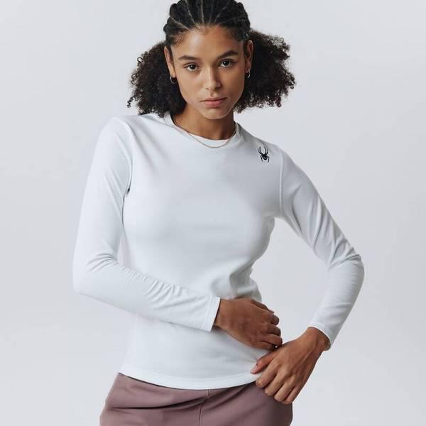 本社 女性 エッセンシャル グミ ロゴ 長袖 Tシャツ SPIFCNRL171WWHT 709889