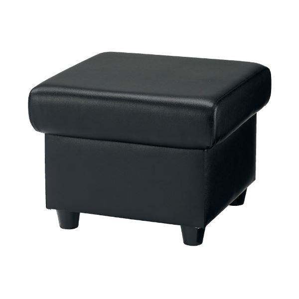 応接チェア RE-1840S BK ブラック スツール