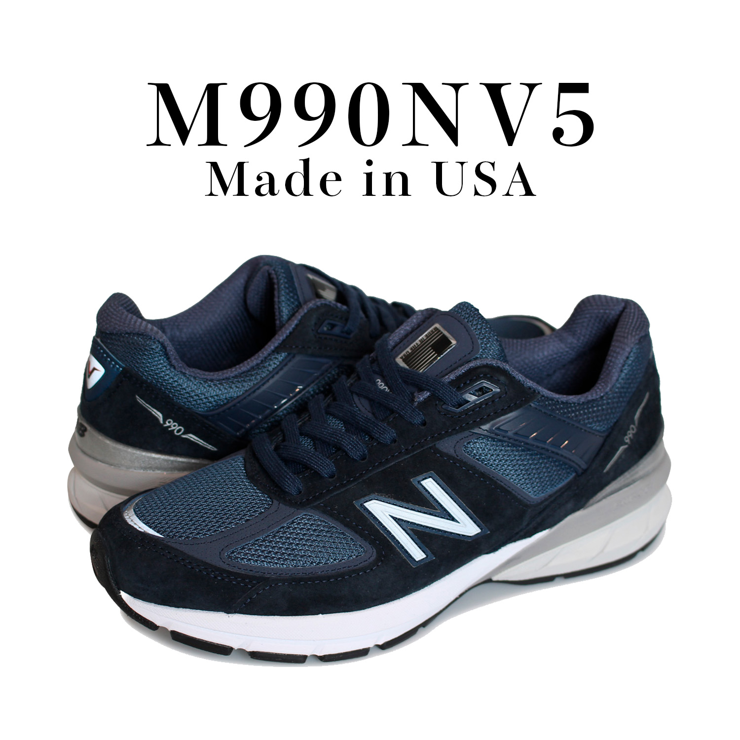 990 V5 スニーカー メンズ MADE IN USA M990NV5