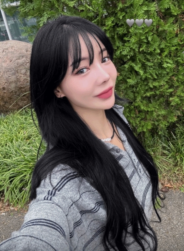 [カシミア/秋ニット] リリー 短ストライプ ルーズフィット カラー ストライプ 秋 季節の変わり目 ニット