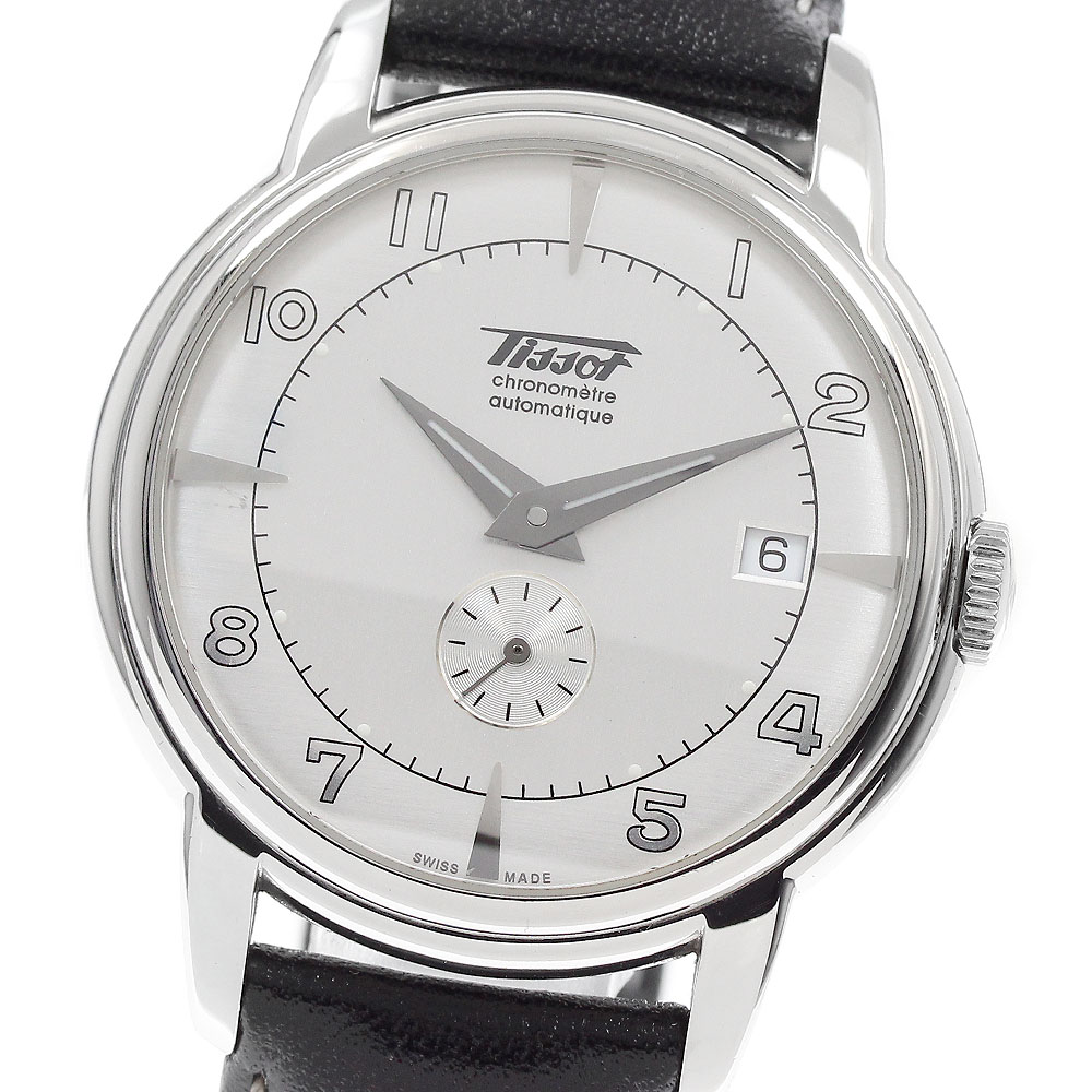 ティソ TISSOT T025.408.16.032.00 ヘリテージ 2008 スモールセコンド デイト 自動巻き メンズ _949483【中古】