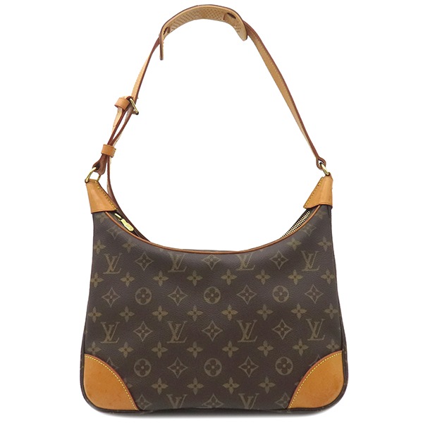 ルイヴィトン LOUIS VUITTON ショルダーバッグ ブローニュ30 モノグラムキャンバス モノグラム ゴールド金具 茶 M51265 AS0093【中古】