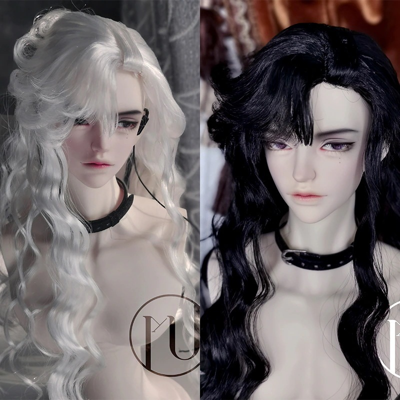 ドールウィッグ bjd 手入れ ロングパーマ スタイルあり SD/小顔SD/MSDサイズ球体関節人形用ウィッグ