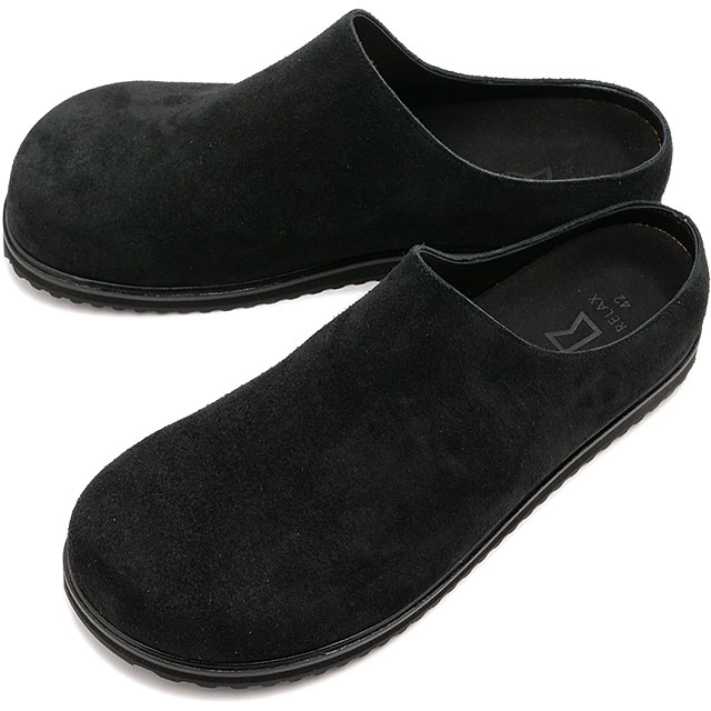 ベネクシー クロッグ ニイナナマル [270W VL] 270W VL メンズ・レディース 日本製 ウェルト製法 靴 サボ サンダル 本革スエード BLACK 正規取扱店