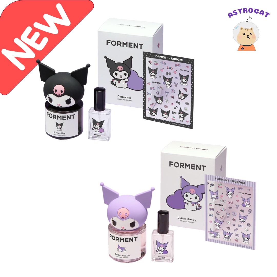 クロミ20周年記念企画商品 コットンメモリー50ml コットンハーグ_50ml クロミ顔ふた クロミステッカー クロミ空容器10ml BTSジョングク香水