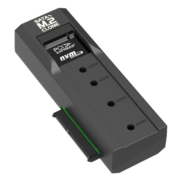 SATA 接続 SSD/HDD NVMe 接続 M.2 SSD 双方向クローン UD-M2SACL
