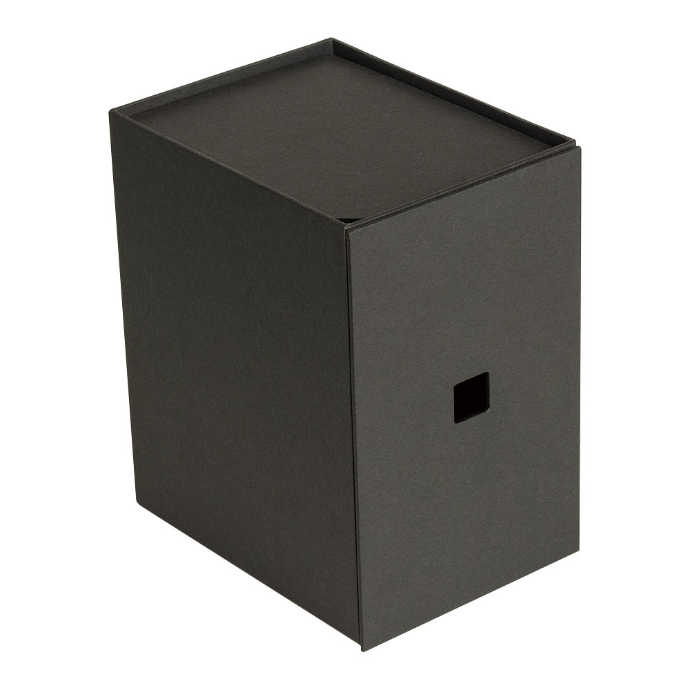 （まとめ買い）TATE-DASHI タテダシ 収納BOX Mサイズ TD-201BK [x3]