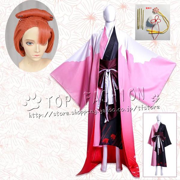 文豪ストレイドッグス 尾崎紅葉 紅葉姐さん コスプレ衣装 全セットコスチューム 変身 仮装 ステージ服 舞台 ハロウィン クリスマス（ウィッグ 髪飾り別売り）
