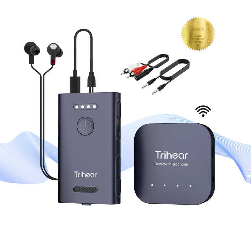 Trihear(トライヒア)　トライヒア コンボ 遠隔マイク付き高性能集音器　TrihearConvo