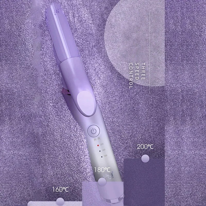 マウンテンバイクでの迅速な加熱 大型 930mm ファッショナブルな美しさの 新品セラミックヘアアイロン 3液晶温度ローラー