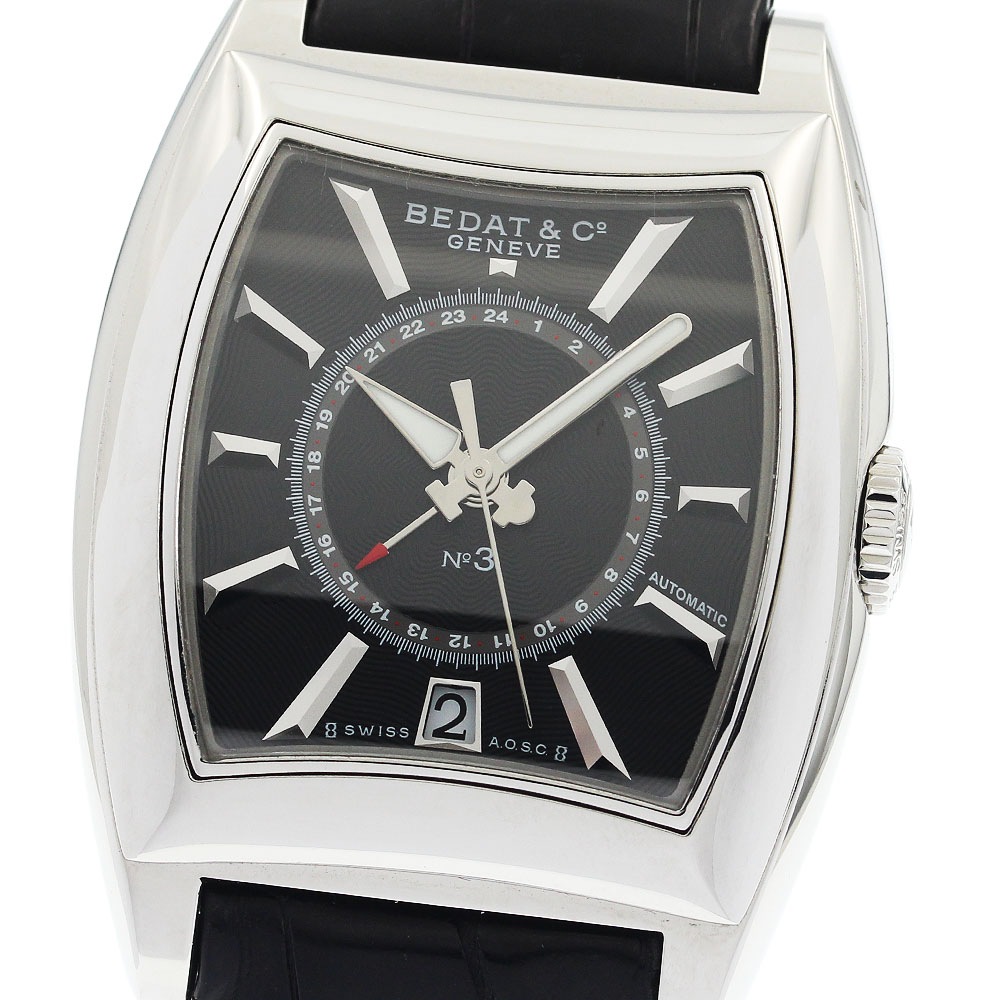 ベダ＆カンパニー BEDAT&Co B388.010.310 No.3 デイト GMT 自動巻き メンズ 保証書付き_948662【中古】