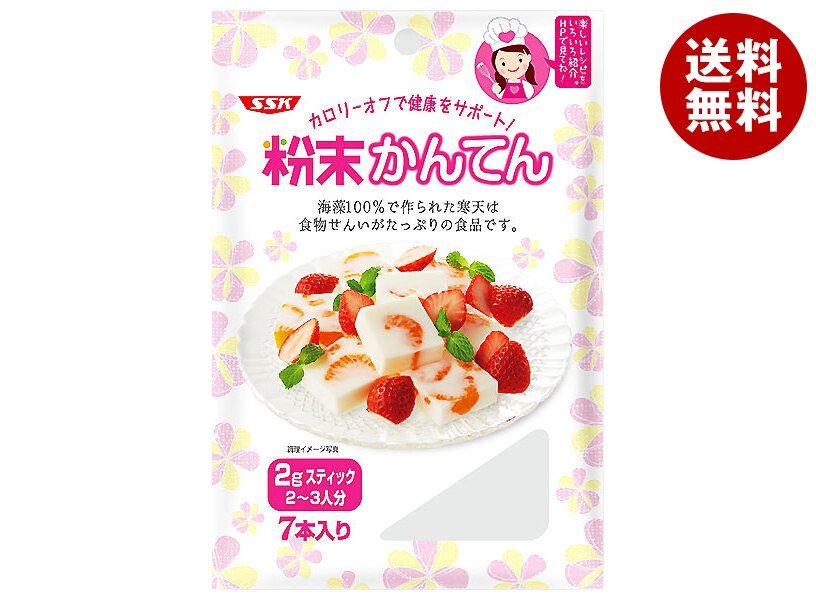 SSK 粉末かんてん 14g(2g＊7本)＊10袋入＊(2ケース)