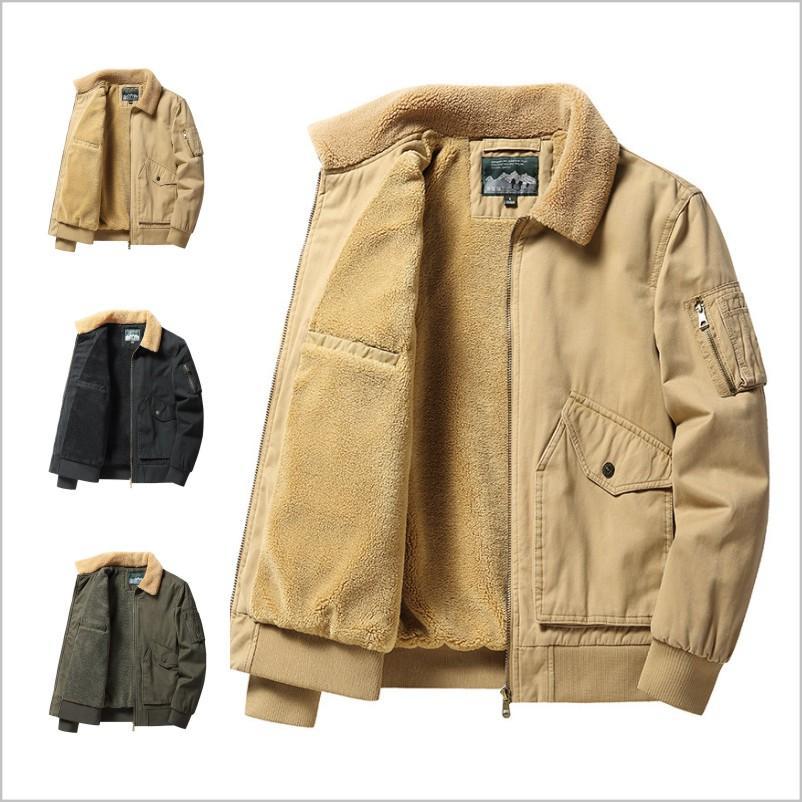 本日の限定商品 ミリタリージャケット メンズ 裏起毛 裏ボアジャケット ブルゾン 防寒 厚手 秋物 アウター コート 保温 アウトドアミリタリージャケット メンズ 裏起毛 裏ボアジャケット