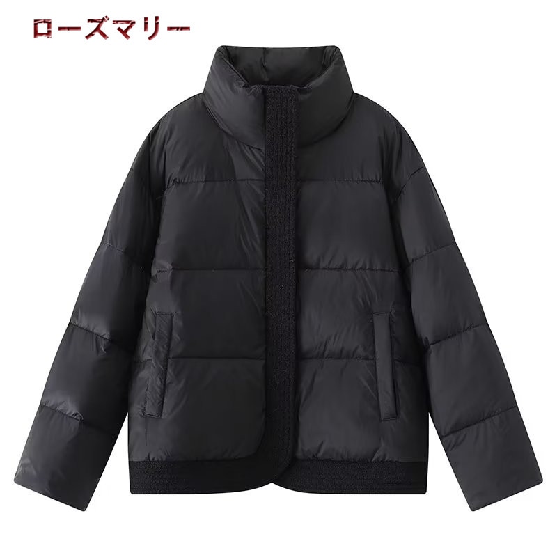 欧米風2023.12.15 秋冬 新作 詰め襟のダウンジャケット ショートコート ダウンコート アヒルの羽毛 2312204