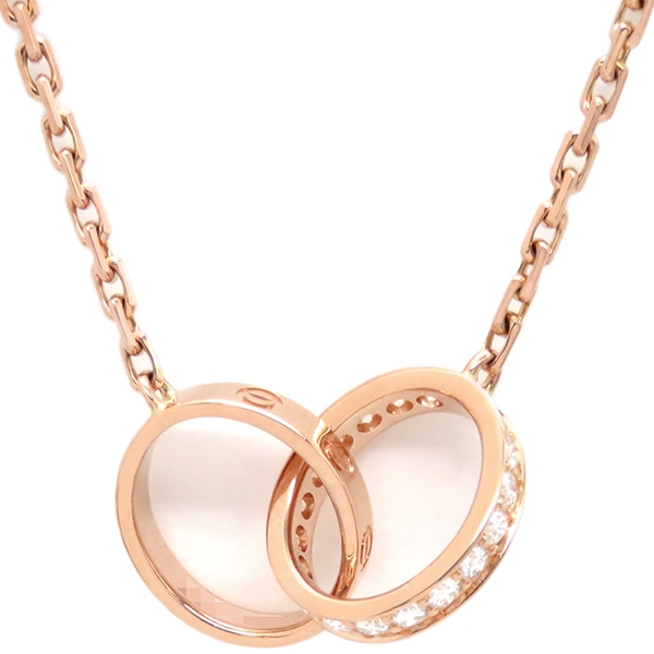 カルティエ Cartier ネックレス ベビーラブ ダイヤ K18PG ダイヤモンド ピンクゴールド 18金 750PG RG B7013900 【修理証明書】【中古】 230,720円