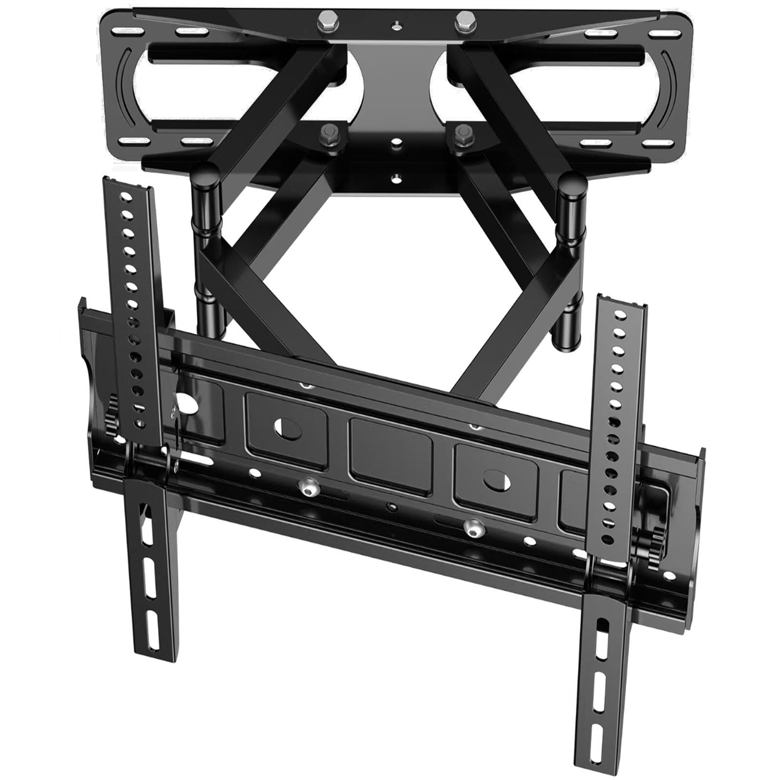 全動式テレビ壁掛け26-65インチ対応 LCD/LED/OLED液晶 VESA最大400 x 400mm 耐荷重45kg フルモーション式壁掛けテレビスタンド 前後 左右 上下 多 28827