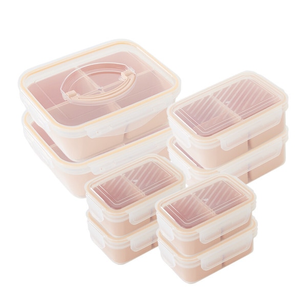 イージーアンドフリー 分かち合いシェア ミルフラップ 容器 8P セット BPA FREE