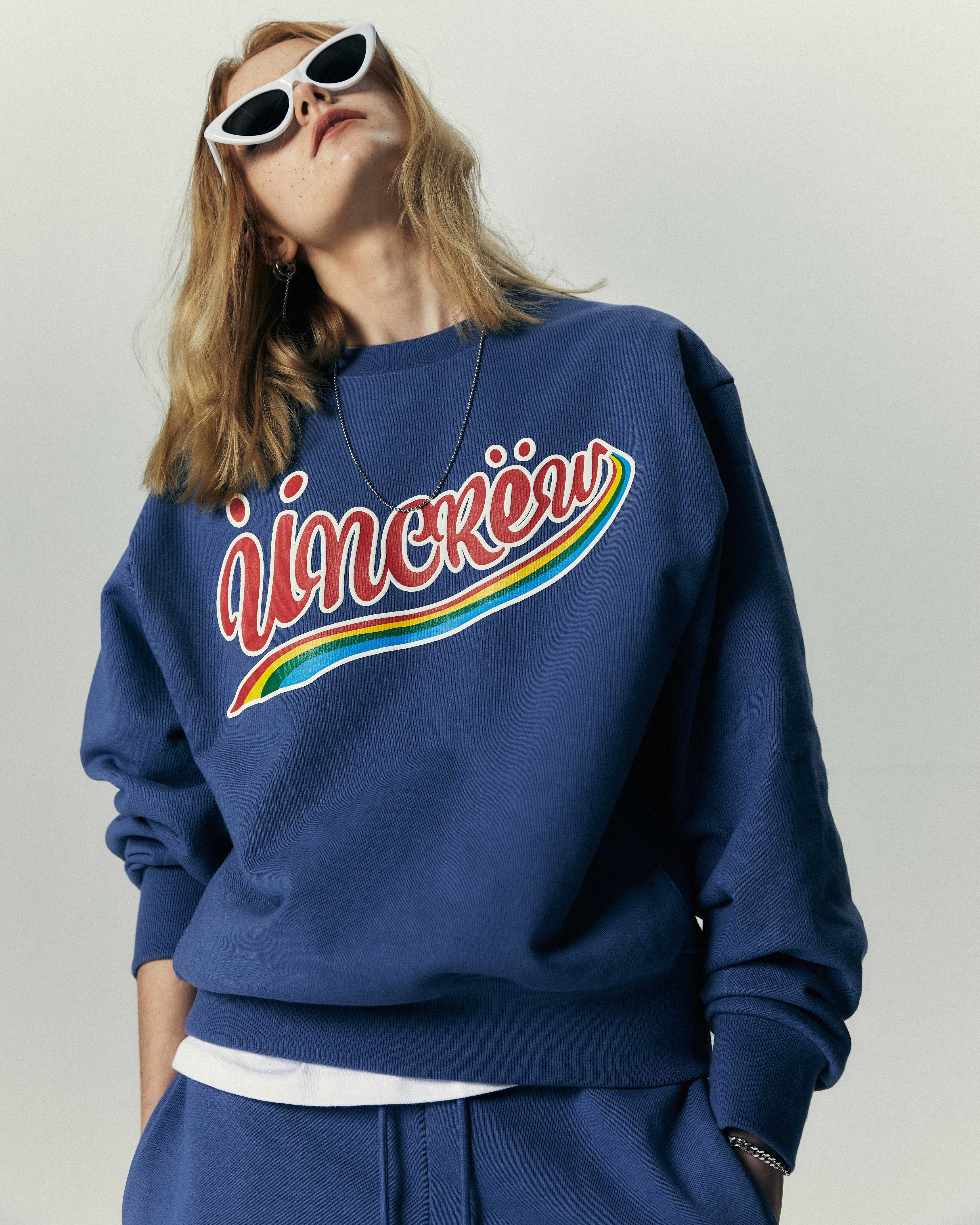 公式】 [UNISEX] Rainbow Logo SWEATSHIRT_4COLOR トレーナー Size:S -  flaviogimenis.com.br