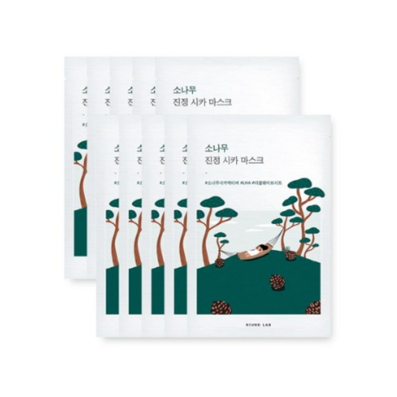 ラウンドラップソング 鎮静シカマスク 27ml 10枚入