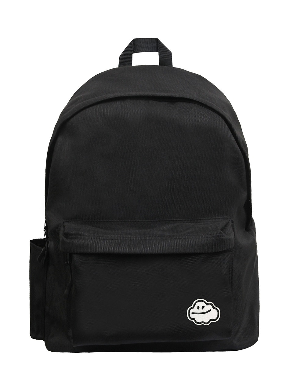 GRAVER クラウドスマイルエンブロイダリーワンポケットバックパックブラック