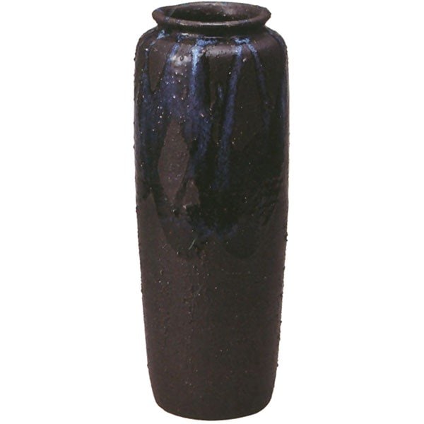 青釉流し投入花入　11号 （信楽焼花瓶花入れ花器壺壷水盤一輪挿しフラワーベースＨ）