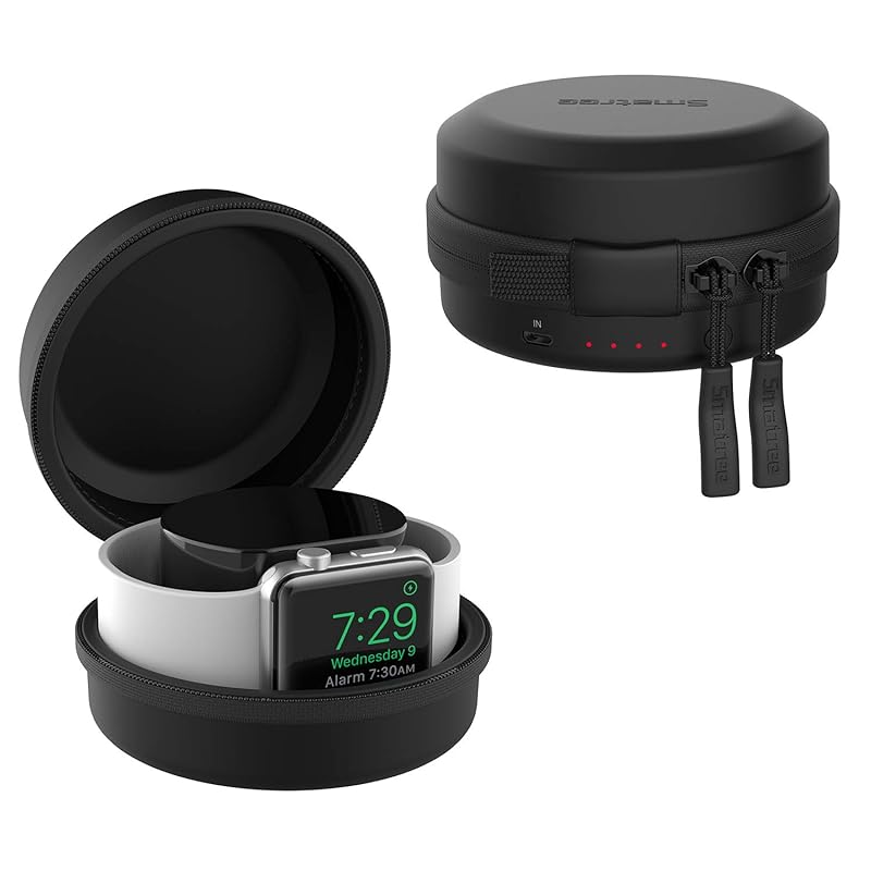 Smatree Apple Watch 充電器 Apple Watch SE/Series 9/Series 8/Series 7/6/5/4/3/2/1用充電スタンド Apple Watch ケース