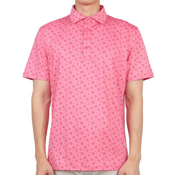 [釜山店] ゴルフウェア 男性カラー 半袖Tシャツ G4MS23K060A AZA 12,718円