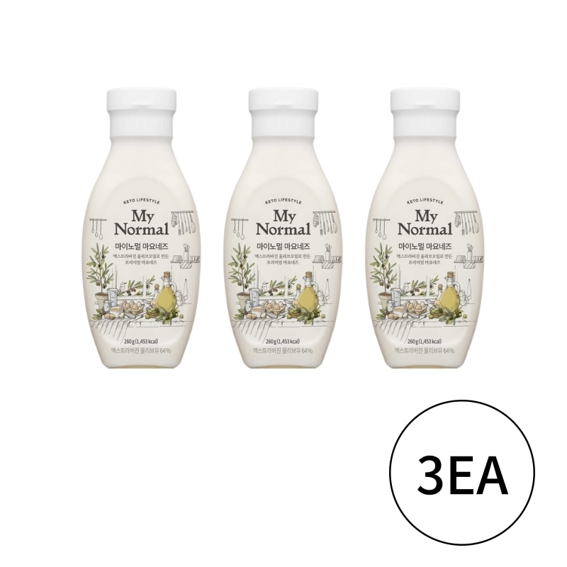 エクストラバージン オリーブオイル マヨネーズ 260g x 3EA