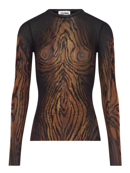 JEAN PAUL GAULTIER Women Tunic Tops 2503WTO335 M002P0060 Brown