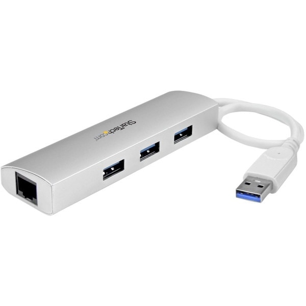 ST3300G3UA シルバー [ポータブルUSB3.0ハブ(3ポート)]