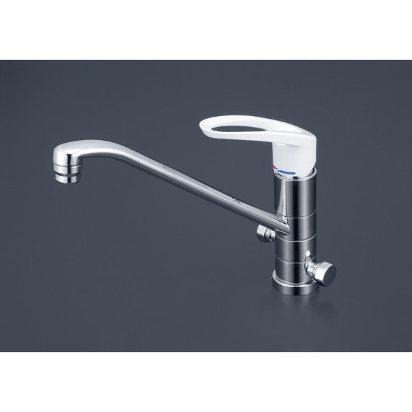 KM5041Z 寒流し台混合栓分岐孔付