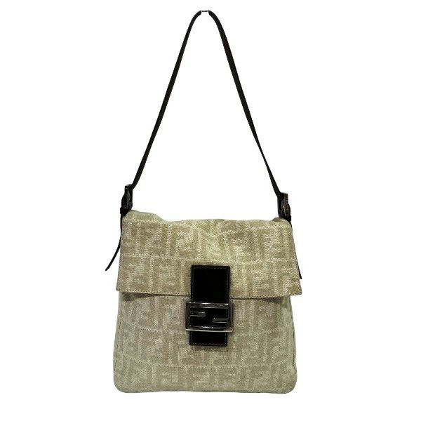 フェンディ FENDI ズッカ柄 マンマバケット バッグ ショルダーバッグ レディース 【中古】