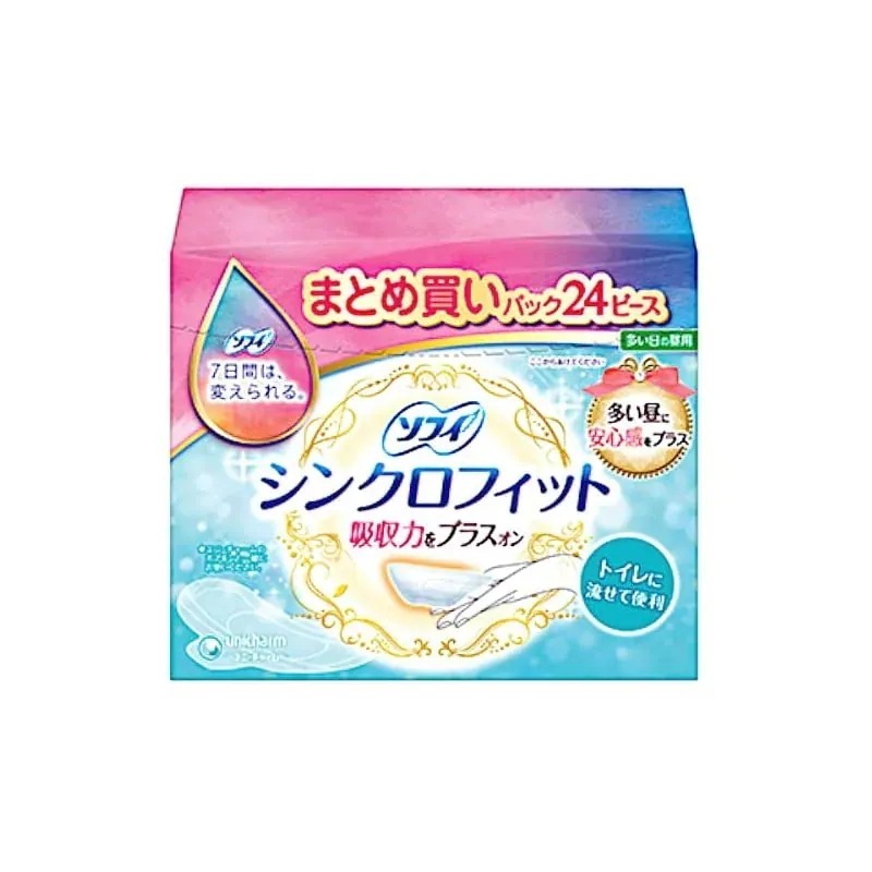 即納『10個セット』ユニ・チャーム ソフィシンクロフィット 24枚