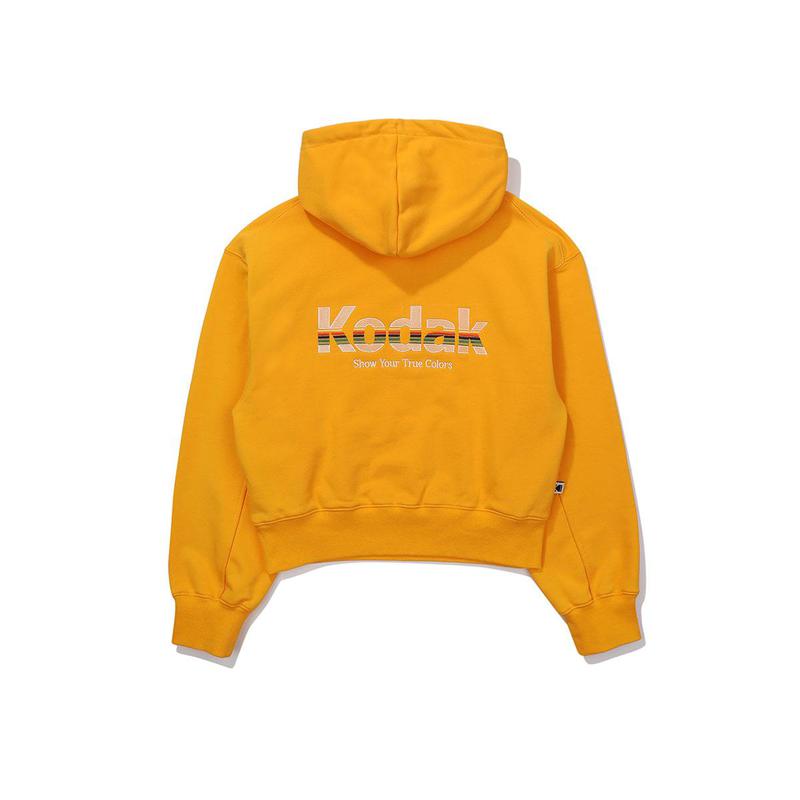 [公式]レインボウ クロップ フード ウーマン YELLOW