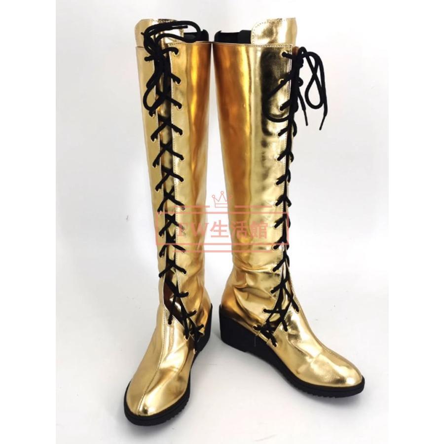 新品限定VOCALOIDシリーズ ボーカ 巡音 コスプレ 靴 ブーツ 道具小物 靴 仮装 変装 コスチューム 撮影 祭りコスチューム一式