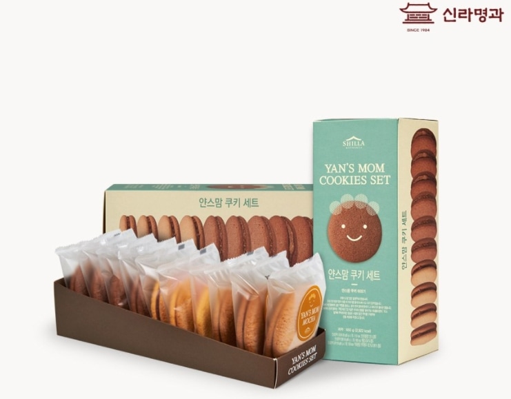 Qoo10] 韓国産手作り菓子新羅名菓ヤンスマムクッキ : 食品