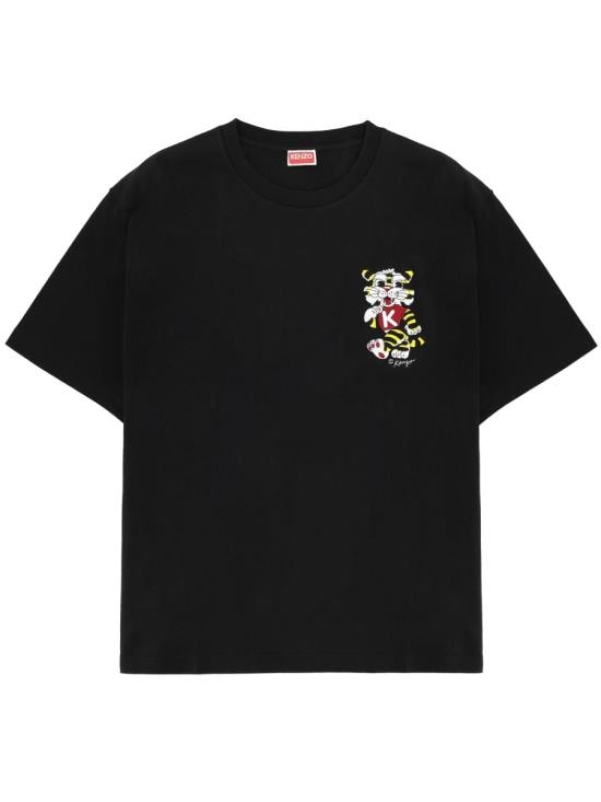 KENZO Men T-Shirts FG55TS4044SY 99J BLACK