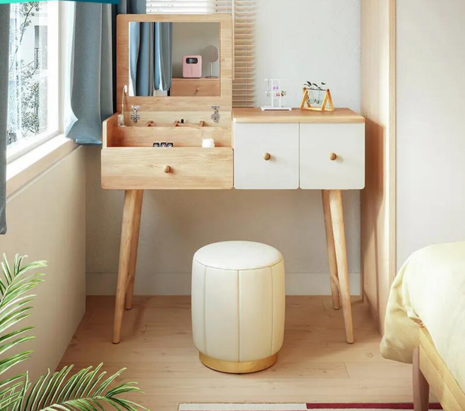 ベッドルーム家具調節可能なドレッサー　北欧風ドレッサ