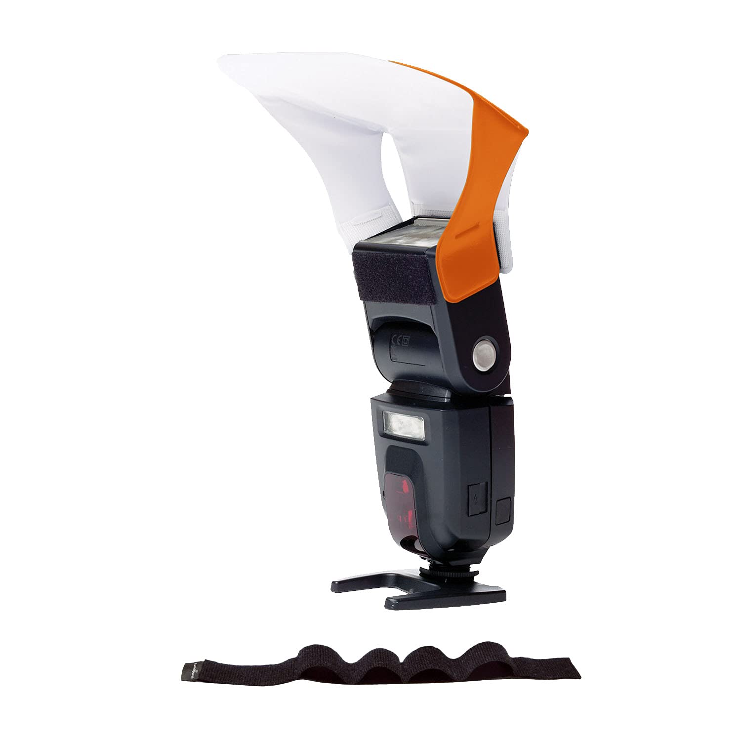 LumiQuest フラッシュポケットバウンサー フラッシュディフューザー ウルトラストラップ付き ユニバーサルクラシックデザイン 外部カメラのフラッシュ用 写真撮影照明 写真用ライト スタジオライト