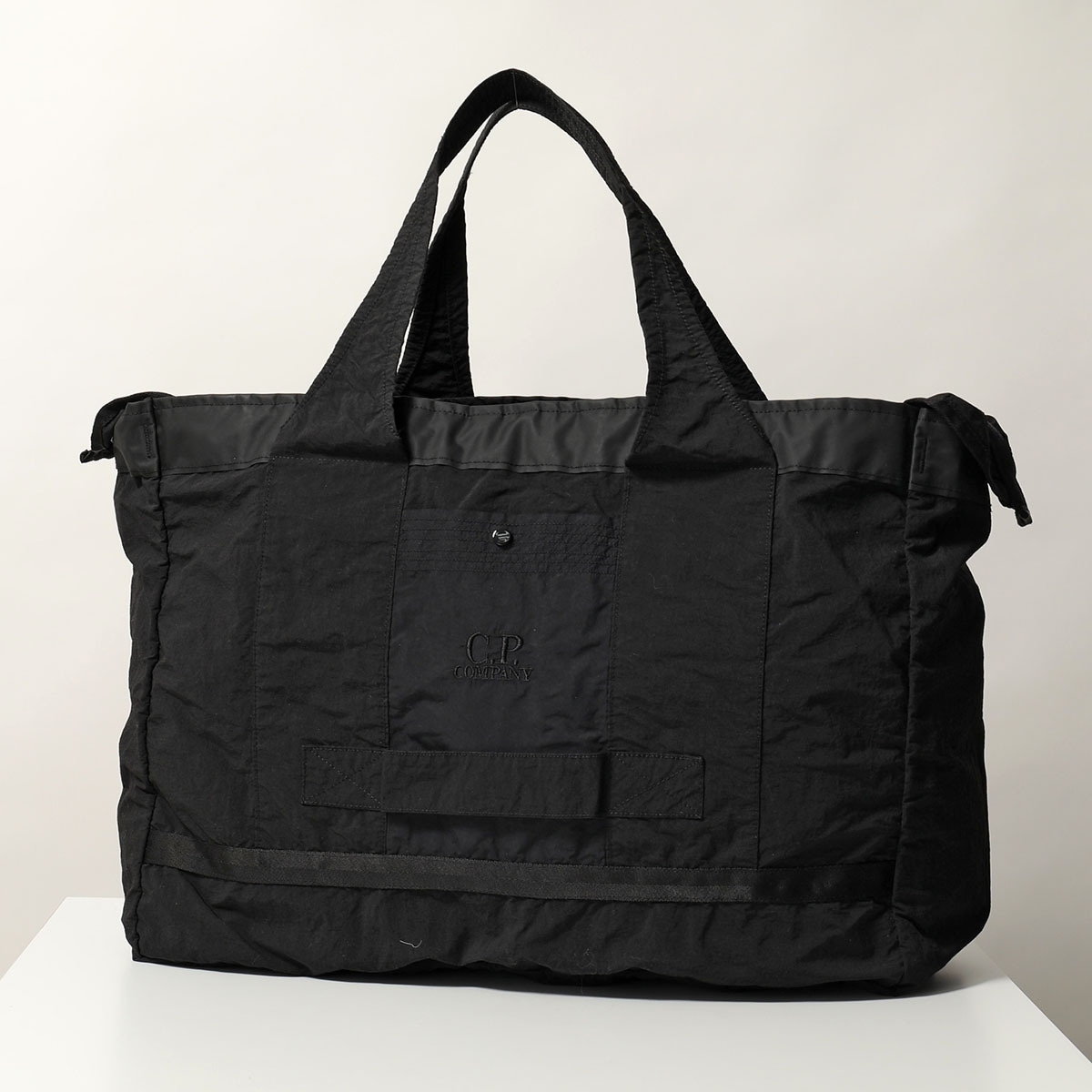 C.P.COMPANY シーピーカンパニー ダッフルバッグ 17CMAC208A 110188G Plain Paper Touch Duffel Bag メンズ トートバッグ ナイロン ロゴ 刺繍
