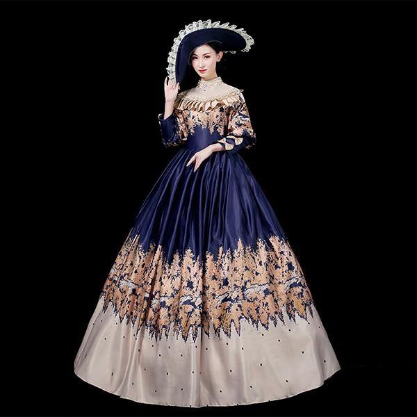 【一部分3日内出荷】中世 貴婦人ドレス ステージ 衣装 中世ドレス ヨーロッパ 貴族 王族服 ジュリエット カラードレス 演出 現代劇演出 ヨーロッパ風 演出