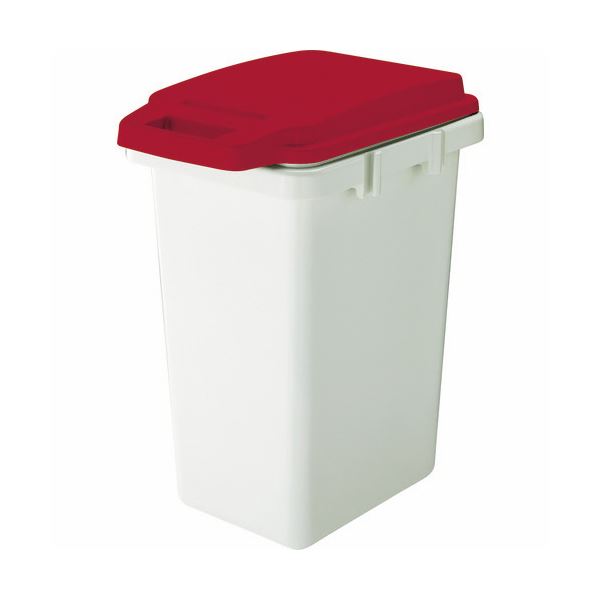 （まとめ）TRUSCO連結ワンハンドパッキンペール 45L レッド TRHPP-45-R 1個(×2セット)