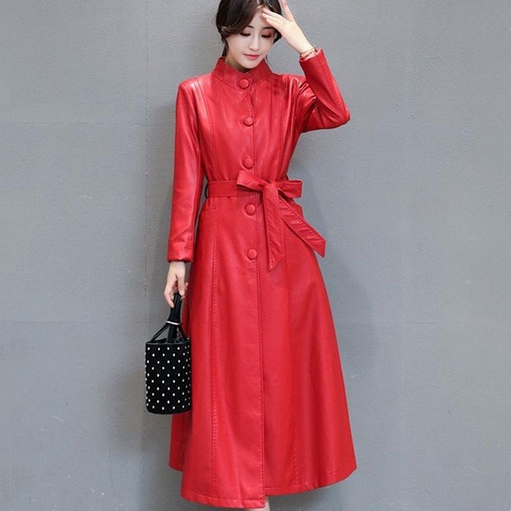 レザージャケット レディース ライダースジャケット 春アウター コートフェイクレザージャケット 5,548円