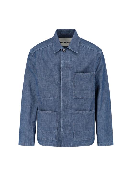 JIL SANDER Men Jacket J22SW0089 J45323 406 Blue
