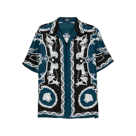 VERSACE Men Shirts 1A16096 1022740 5BE50 BLUE