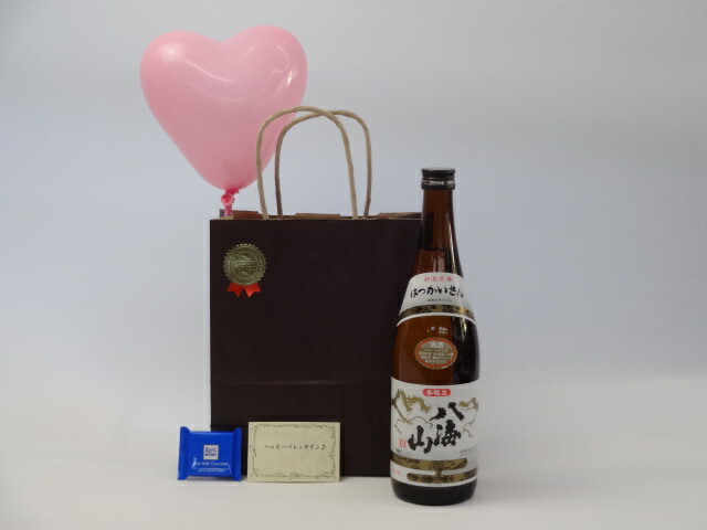 お誕生日日本酒セット(八海醸造 八海山 本醸造 720ml(新潟県))メッセージカード ハート風船