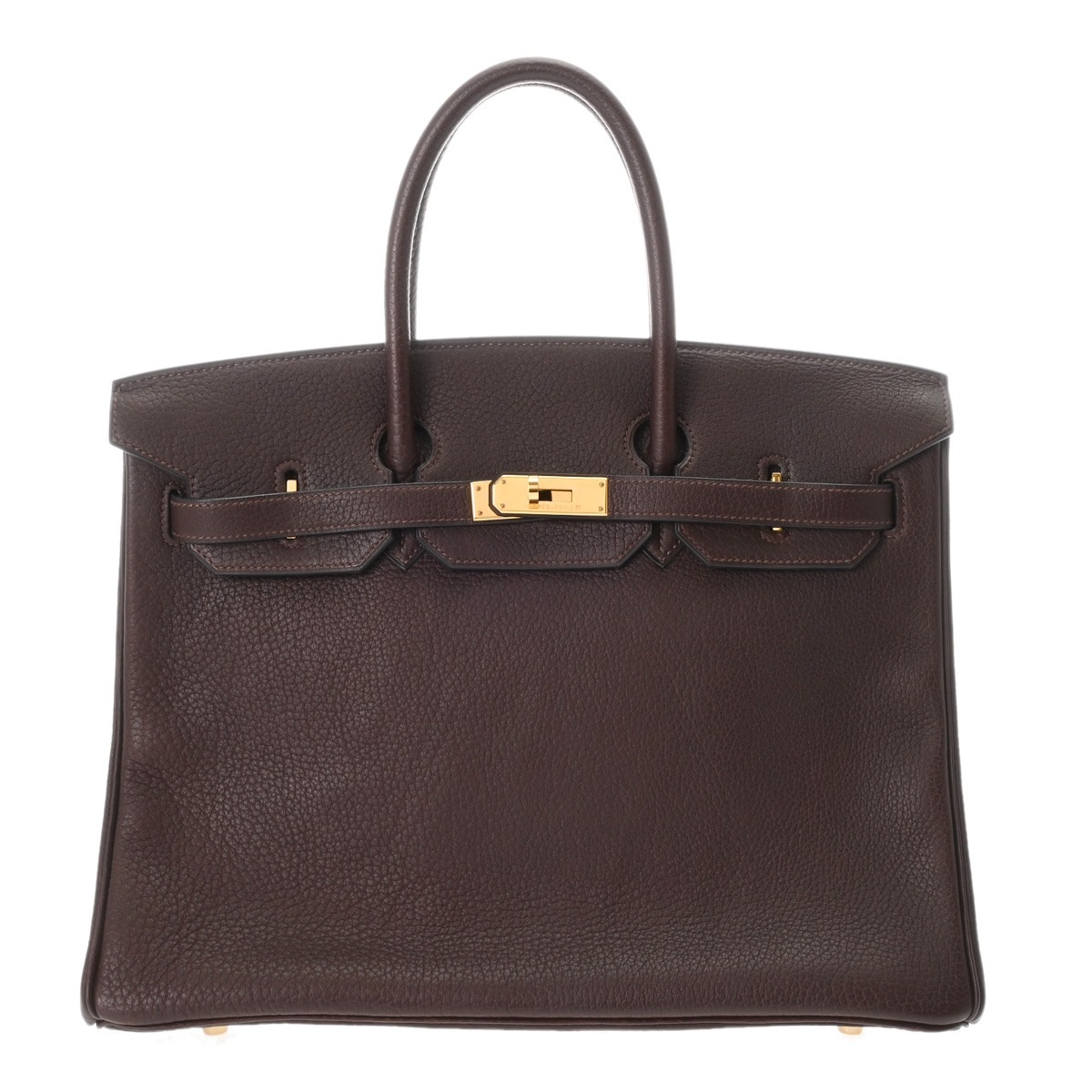 バーキン 35 ショコラ Z刻印(1996年頃) ユニセックス フィヨルド ハンドバッグ Aランク 中古 銀蔵 767,800円