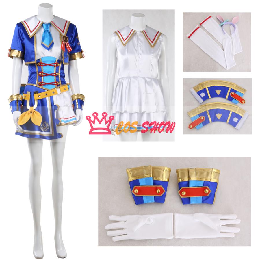 新品販売!ウマ娘 プリティーダービー Pretty Derby 3rd EVENT WINNING DREAM STAGE メジロマックイーン コスプレ衣装 靴下+髪飾り付き オーダーメイド製作可能